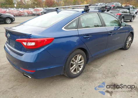 2015 Hyundai Sonata Se из США, поврежденный, VIN 5NPE24AF3FH182413
